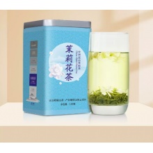 峨眉雪芽茉莉花茶120g浓香型四川花毛峰花茶横县茉莉花茶罐装